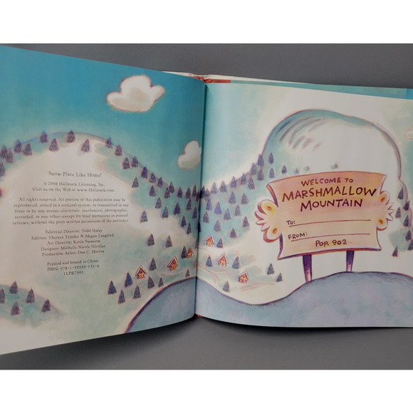 Hallmark Holiday Books Lot Rex Snows Way Grandma's Snow Must Go On Snow Place - Picture 5 of 16